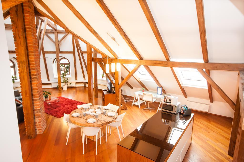 Luxury Loft Leilighet Praha Eksteriør bilde