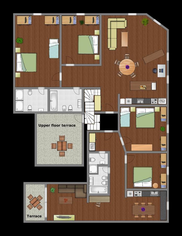Luxury Loft Leilighet Praha Eksteriør bilde